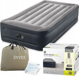 Lit gonflable une place 191 × 99 × 42 cm avec pompe électrique intégrée INTEX
