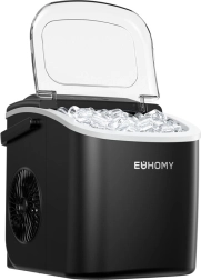 Euhomy IM001 machine à glaçons 1,2 l 12 kg noire