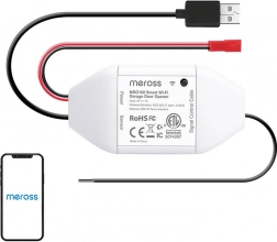 interrupteur intelligent pour porte de garage meross msg100hk avec prise en charge d’Apple HomeKit