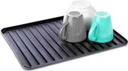 Tapis noir Vilde pour le séchage de la vaisselle