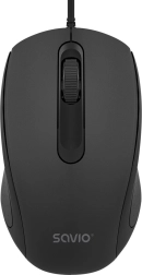souris optique filaire Savio 1200 DPI avec connexion USB
