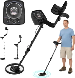 Détecteur de métaux analogique avec bobine étanche et discrimination GC-1065