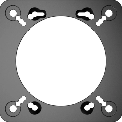 moza racing rs077 adaptateur de montage pour fixation du soufflet (pour bases r16 et r21)