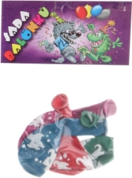 Ballons ronds gonflables avec motif dinosaures – lot de 4 pièces