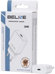 chargeur secteur 30 W GaN USB‑C PD 3.0 blanc