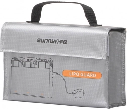 Sac pour batteries ignifuge et résistant aux éclaboussures pour drones Sunnylife