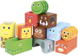 Vilac cubes sonores en bois Savane