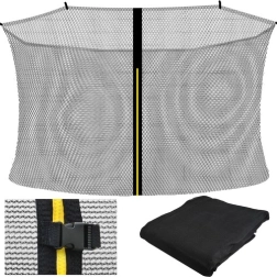 Filet de protection intérieur pour trampoline 404 cm, 13 ft, pour 8 poteaux