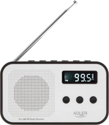 Radio numérique Adler PLL AM/FM