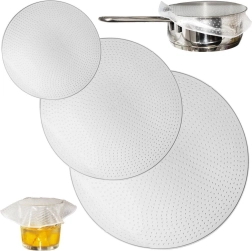 Couvercles universels en silicone 15/20/26 cm – lot de 3 pièces