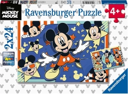 Puzzle Ravensburger Mickey Mouse 2x24 pièces