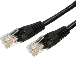 Câble réseau Patchcord UTP cat.5e RJ45 7,5 m noir