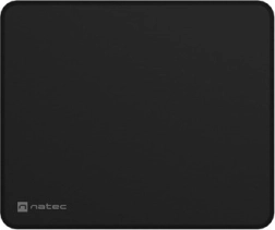 tapis de souris natec colors series obsidian black 300 × 250 mm