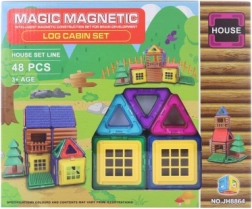 Jeu de construction magnétique 48 pièces