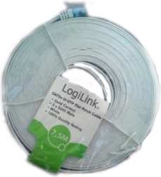 LogiLink câble patch plat CAT5e U-UTP 15 m