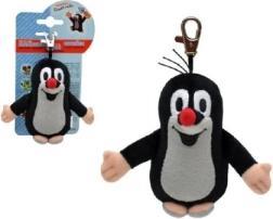Krtek porte-clés en peluche avec mousqueton 10 cm