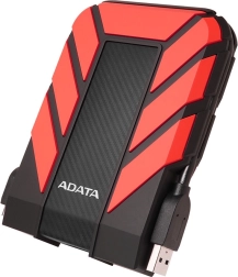 Disque dur externe résistant 1 To 2,5" USB 3.1 ADATA DashDrive Durable HD710 – Rouge