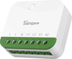 Sonoff mini-2gs matter interrupteur intelligent mural à deux canaux