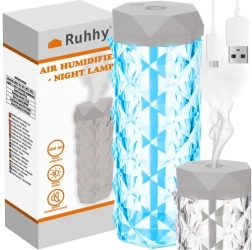 Humidificateur décoratif avec lampe de nuit Ruhhy