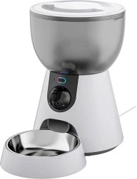 Distributeur automatique de nourriture pour animaux de compagnie Petwant 4L avec caméra