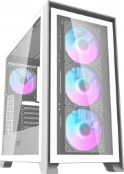 Boîtier PC Darkflash DRX90 glass blanc