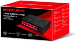 Switch gigabit Mercusys 5 ports MS105G