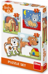 Dino Puzzle animaux pour enfants dès 2 ans