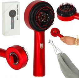 Brosse de massage pour tête avec lumière infrarouge et USB