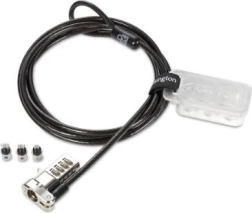 Antivol pour ordinateur portable à combinaison universelle 3-en-1 T-Bar, Nano, Wedge