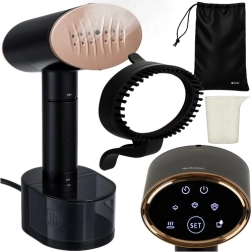 Défroisseur à vapeur 2000 W noir RUHHY avec écran tactile