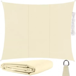 Toile d’ombrage 4 × 3 m Gardlov – Beige