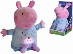 Peppa Pig peluche veilleuse avec lumière et mélodie 25 cm