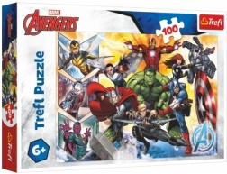 Puzzle 100 pièces Marvel Avengers – puissance des Avengers