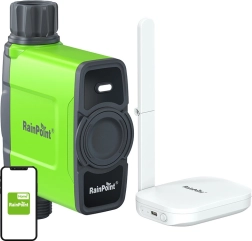 Unité de commande d’arrosage Wi‑Fi RainPoint avec 1 zone et passerelle