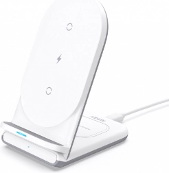 Aukey Aircore LC-A2 chargeur sans fil 2-en-1 Qi 10W USB-C