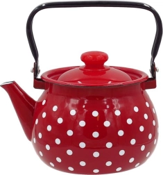 Bouilloire émaillée à pois 2,5 l TORO