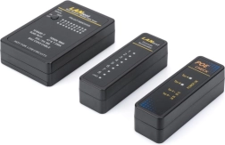 Testeur de câbles réseau et de communication RJ45/RJ12/RJ11/BNC avec analyse automatique et PoE