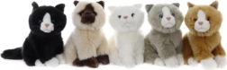 Chat en peluche 21 cm
