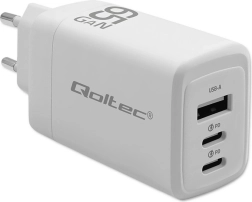 Chargeur GaN 65W Blanc