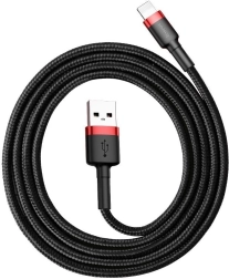 Baseus Cafule câble USB–Lightning 2 m 1,5 A – rouge‑noir