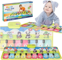 Tapis musical interactif piano avec enregistrement