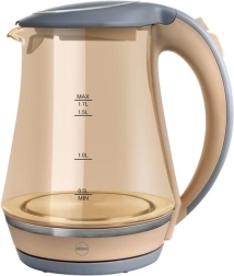 Bouilloire électrique ELDOM C470 1,7 l en verre avec rétroéclairage