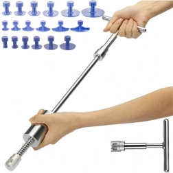 kit de réparation des bosses de carrosserie avec marteau à inertie et adaptateurs PDR