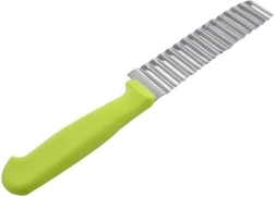 Couteau ondulé pour frites et légumes 23 cm