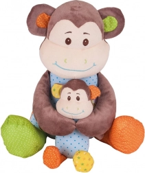 Bigjigs Baby peluche singe Cheeky – grand modèle