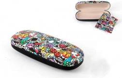 étui à lunettes graffiti