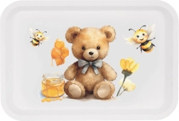Plateau de service pour enfants Toya Ours en peluche