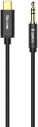 Câble audio Baseus USB-C vers jack 3,5 mm noir 1,2 m