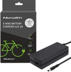 chargeur pour vélos électriques 36 V Li-ion, 42 V 2 A, connecteur 5,5 × 2,1 mm