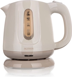 Bouilloire électrique Bethy 1 l blanc–moka